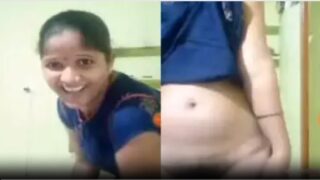 Andhra Bhabhi Showing Hairy Pussy Lover Video Call